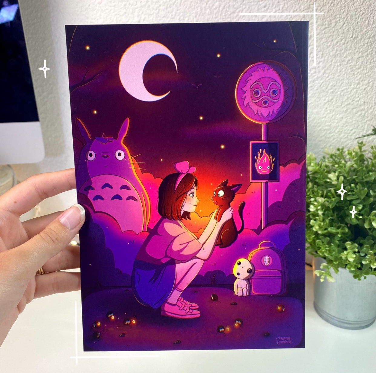 Print ghibli