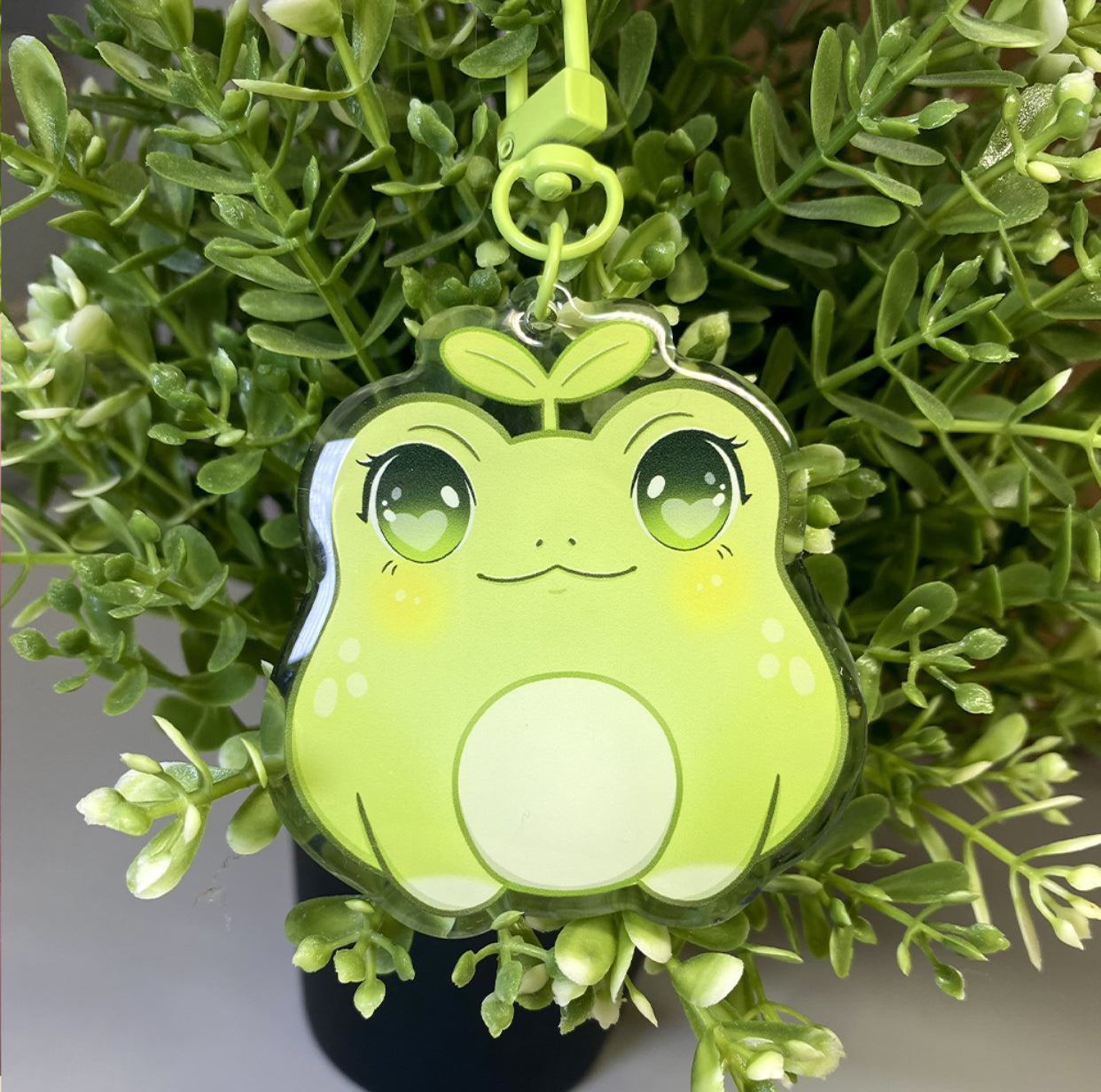 Porte-clés Grenouille Kawaii