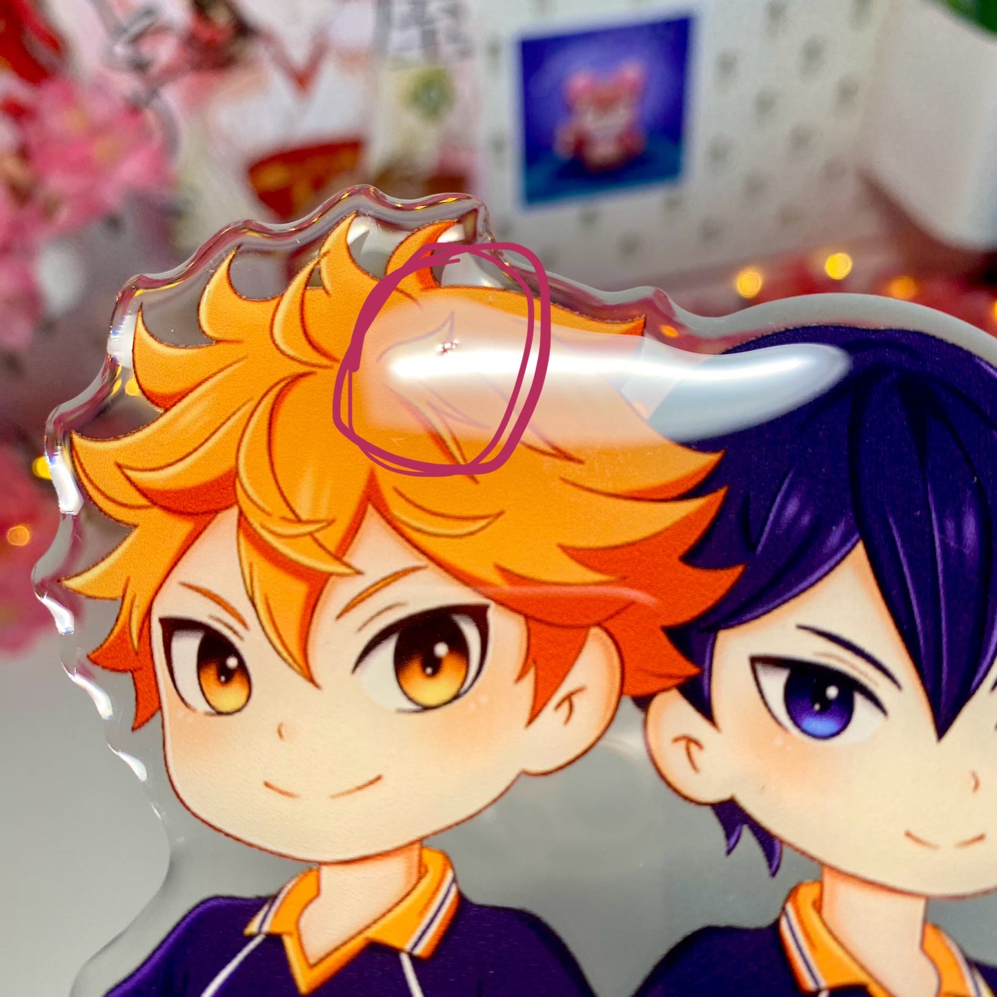 Présentoir en Acrylique Haikyu (défaut 36)