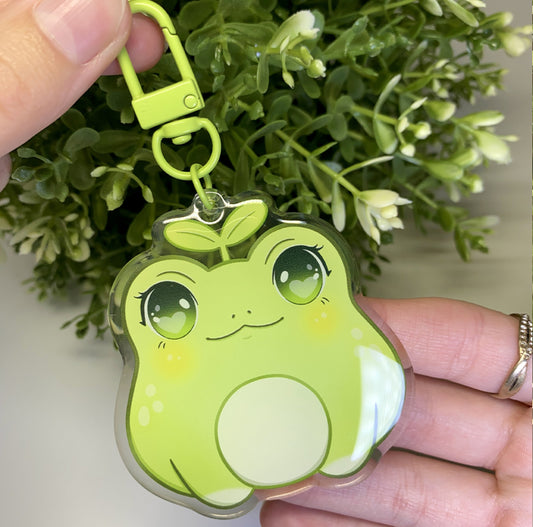 Porte-clés Grenouille Kawaii